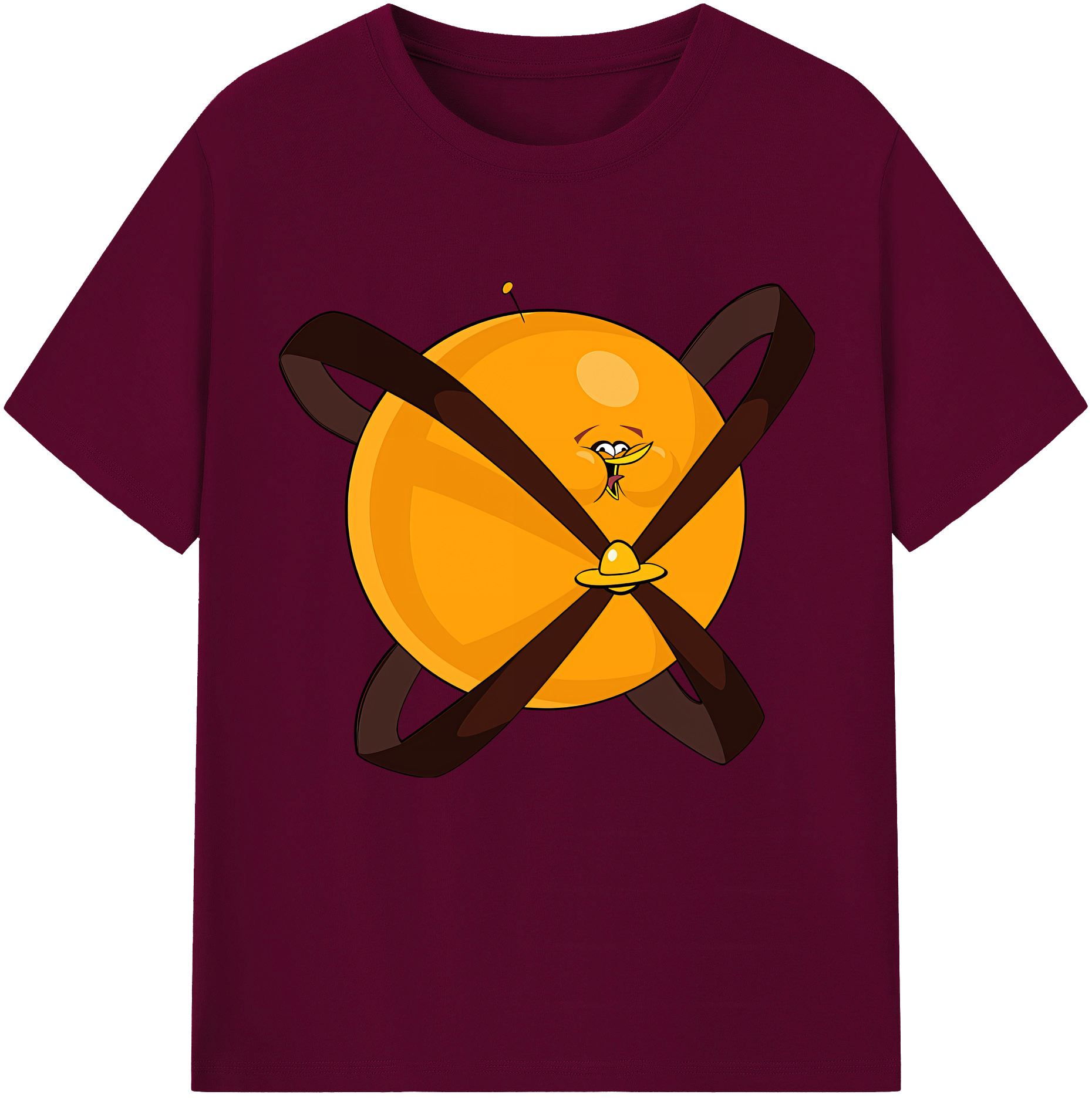 （画像用） Angry Birds アングリーバード レディースカジュアルプリントTシャツ（綿100％）